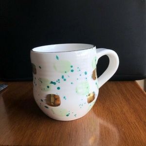 Anthropologie Mug - Suite One Studio, Green cup